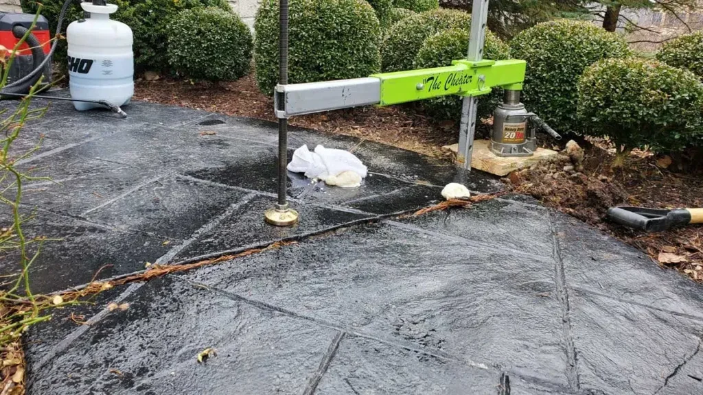 Foam vs. Mudjacking Which Concrete Leveling Method Is Best - concrete lifting louisiana - polyco spray foam