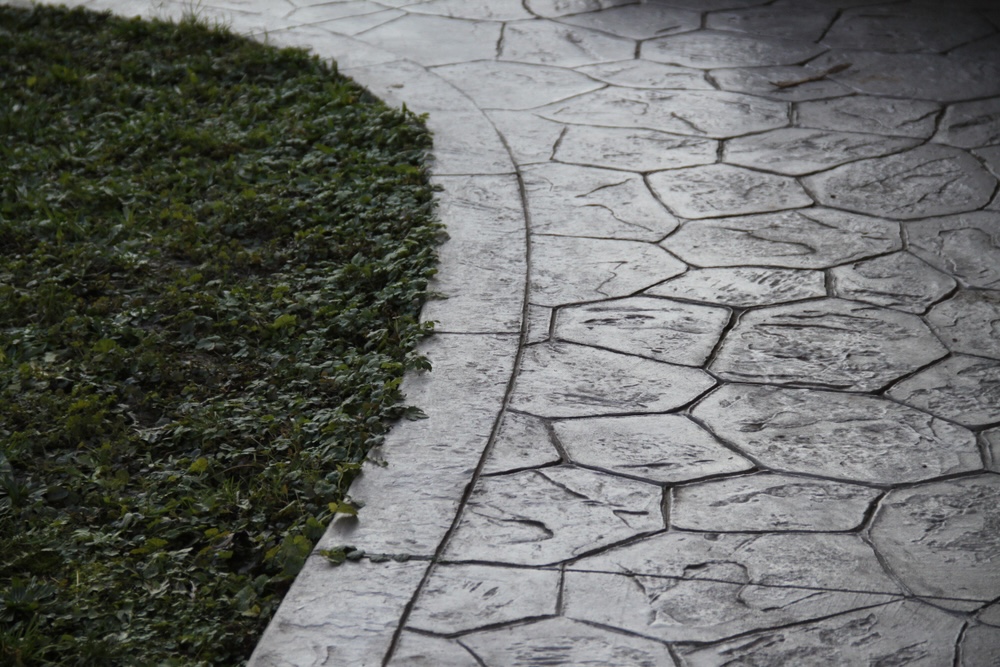 Can Stamped or Decorative Concrete Be Lifted Without Replacing It - concrete lifting louisiana - polyco spray foam